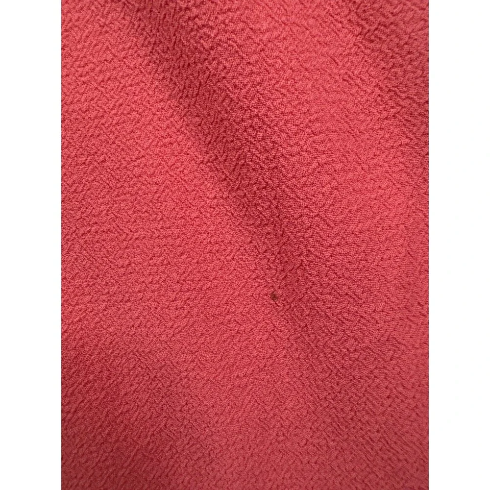 Trina Turk Dress Women Size 2 Sheath Monkees Splash Pink Ruffled SEE DESCRIPTION